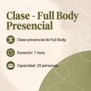 Clase - Full Body Presencial