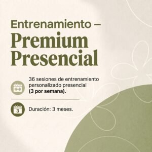 Entrenamiento - Premium Presencial